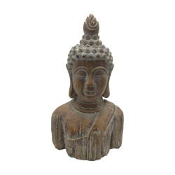 ΕΠΙΤΡΑΠΕΖΙΟ ΔΙΑΚΟΣΜΗΤΙΚΟ  Buddha 23697 ΚΑΦΕ ΧΡΩΜΑ 21x14x37εκ