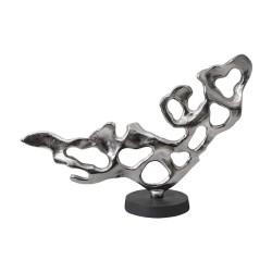 ΕΠΙΤΡΑΠΕΖΙΟ ΔΙΑΚΟΣΜΗΤΙΚΟ FL29912 ΑΣΗΜΙ-ΜΑΥΡΟ ΜΑΤ ΧΡΩΜΑ 50x15x33εκ ΕΠΙΤΡΑΠΕΖΙΟ ΔΙΑΚΟΣΜΗΤΙΚΟ FL29912 ΑΣΗΜΙ-ΜΑΥΡΟ ΜΑΤ ΧΡΩΜΑ 50x15x33εκ