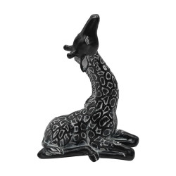 ΕΠΙΤΡΑΠΕΖΙΟ ΔΙΑΚΟΣΜΗΤΙΚΟ  Giraffe 23612 ΜΑΥΡΟ ΧΡΩΜΑ 16x8x21εκ