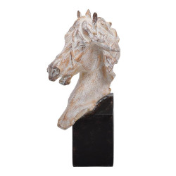 ΕΠΙΤΡΑΠΕΖΙΟ ΔΙΑΚΟΣΜΗΤΙΚΟ  Horse ΜΠΕΖ-ΚΑΦΕ ΧΡΩΜΑ 14x13x30εκ