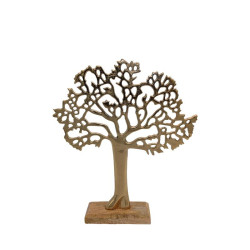 ΕΠΙΤΡΑΠΕΖΙΟ ΔΙΑΚΟΣΜΗΤΙΚΟ  "Tree" ΧΡΥΣΟ ΜΕ ΞΥΛΙΝΗ ΒΑΣΗ 23x8x27εκ ΕΠΙΤΡΑΠΕΖΙΟ ΔΙΑΚΟΣΜΗΤΙΚΟ  "Tree" ΧΡΥΣΟ ΜΕ ΞΥΛΙΝΗ ΒΑΣΗ 23x8x27εκ