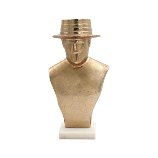 ΕΠΙΤΡΑΠΕΖΙΟ ΔΙΑΚΟΣΜΗΤΙΚΟ HATMAN  FL24574 ΧΡΥΣΟ ΧΡΩΜΑ 18x35εκ