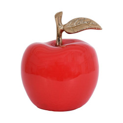 ΕΠΙΤΡΑΠΕΖΙΟ ΔΙΑΚΟΣΜΗΤΙΚΟ ΚΕΡΑΜΙΚΟ ΜΗΛΟ  FL25069 ΚΟΚΚΙΝΟ-ΧΡΥΣΟ ΧΡΩΜΑ 12x9εκ ΕΠΙΤΡΑΠΕΖΙΟ ΔΙΑΚΟΣΜΗΤΙΚΟ ΚΕΡΑΜΙΚΟ ΜΗΛΟ  FL25069 ΚΟΚΚΙΝΟ-ΧΡΥΣΟ ΧΡΩΜΑ 12x9εκ