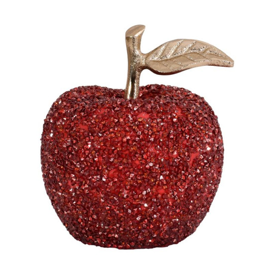 ΕΠΙΤΡΑΠΕΖΙΟ ΔΙΑΚΟΣΜΗΤΙΚΟ ΜΗΛΟ  FL25070 ΚΟΚΚΙΝΟ ΧΡΩΜΑ 12x9εκ