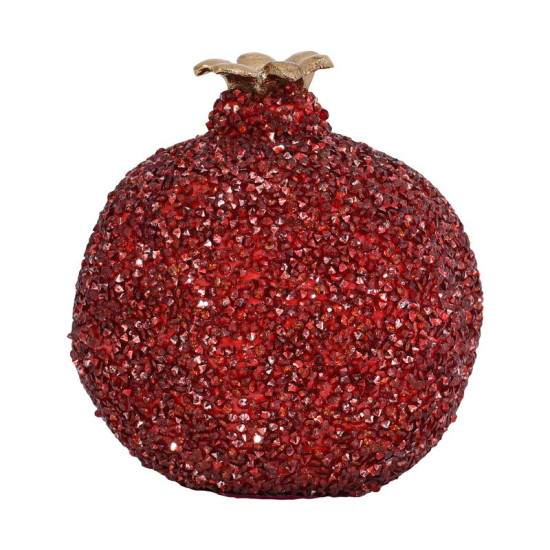 ΕΠΙΤΡΑΠΕΖΙΟ ΔΙΑΚΟΣΜΗΤΙΚΟ ΡΟΔΙ  FL25068 ΚΟΚΚΙΝΟ ΧΡΩΜΑ 11x11εκ