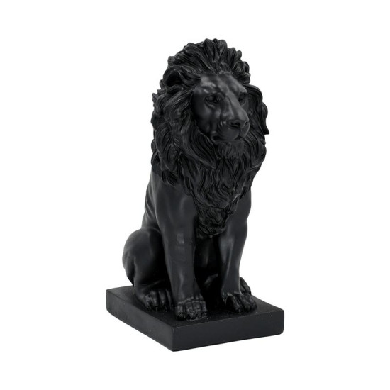 ΕΠΙΤΡΑΠΕΖΙΟ ΔΙΑΚΟΣΜΗΤΙΚΟ ΛΙΟΝΤΑΡΙ  FL243906 ΜΑΥΡΟ-ΧΡΥΣΟ ΧΡΩΜΑ 19x10x20εκ