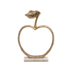 ΕΠΙΤΡΑΠΕΖΙΟ ΔΙΑΚΟΣΜΗΤΙΚΟ ΜΗΛΟ  FL24506 ΧΡΥΣΟ ΧΡΩΜΑ 22x31εκ