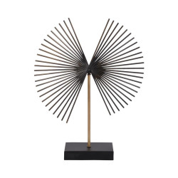 ΕΠΙΤΡΑΠΕΖΙΟ ΜΕΤΑΛΛΙΚΟ ΔΙΑΚΟΣΜΗΤΙΚΟ  Windmill ΜΠΡΟΝΖΕ ΧΡΩΜΑ 38x10x43 sls