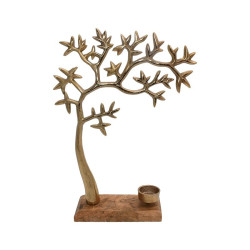 ΕΠΙΤΡΑΠΕΖΙΟ ΡΕΣΩ "Tree" ΧΡΥΣΟ ΜΕ ΞΥΛΙΝΗ ΒΑΣΗ 28x8x37εκ ΕΠΙΤΡΑΠΕΖΙΟ ΡΕΣΩ "Tree" ΧΡΥΣΟ ΜΕ ΞΥΛΙΝΗ ΒΑΣΗ 28x8x37εκ