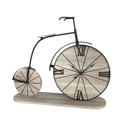 ΕΠΙΤΡΑΠΕΖΙΟ ΡΟΛΟΙ "Bicycle" NATURE ΞΥΛΟ-ΜΕΤΑΛΛΟ 29x7x27εκ sls ΕΠΙΤΡΑΠΕΖΙΟ ΡΟΛΟΙ "Bicycle" NATURE ΞΥΛΟ-ΜΕΤΑΛΛΟ 29x7x27εκ sls