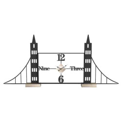 ΕΠΙΤΡΑΠΕΖΙΟ ΡΟΛΟΙ "Bridge" NATURE ΞΥΛΟ-ΜΕΤΑΛΛΟ 50x8x30εκ sls ΕΠΙΤΡΑΠΕΖΙΟ ΡΟΛΟΙ "Bridge" NATURE ΞΥΛΟ-ΜΕΤΑΛΛΟ 50x8x30εκ sls