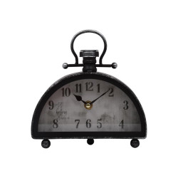 ΕΠΙΤΡΑΠΕΖΙΟ ΡΟΛΟΙ "Vintage Lantern" ΜΕΤΑΛΛΙΚΟ ΜΑΥΡΟ ΧΡΩΜΑ 18.5x5.5x18.5εκ sls ΕΠΙΤΡΑΠΕΖΙΟ ΡΟΛΟΙ "Vintage Lantern" ΜΕΤΑΛΛΙΚΟ ΜΑΥΡΟ ΧΡΩΜΑ 18.5x5.5x18.5εκ sls