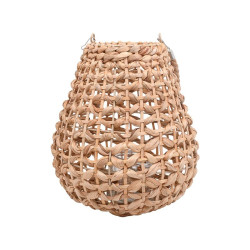 ΦΑΝΑΡΙ ΨΑΘΙΝΟ  Boho FL017 ΦΥΣΙΚΟ ΧΡΩΜΑ 24x28εκ