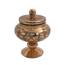 ΓΥΑΛΙΝΗ ΔΙΑΚΟΣΜΗΤΙΚΗ ΦΟΝΤΑΝΙΕΡΑ  FL28022 COPPER ΧΡΩΜΑ 17x16εκ ΓΥΑΛΙΝΗ ΔΙΑΚΟΣΜΗΤΙΚΗ ΦΟΝΤΑΝΙΕΡΑ  FL28022 COPPER ΧΡΩΜΑ 17x16εκ