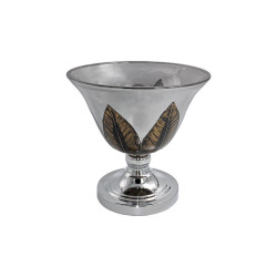 ΓΥΑΛΙΝΟ ΒΑΖΟ ΜΕ ΜΕΤΑΛΛΙΚΟ ΠΟΔΙ FL202108 ΑΣΗΜΙ ΧΡΩΜΑ 25x25x24εκ ΓΥΑΛΙΝΟ ΒΑΖΟ ΜΕ ΜΕΤΑΛΛΙΚΟ ΠΟΔΙ FL202108 ΑΣΗΜΙ ΧΡΩΜΑ 25x25x24εκ