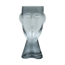 ΓΥΑΛΙΝΟ ΔΙΑΚΟΣΜΗΤΙΚΟ  FL1432 ΔΙΑΦΑΝΟ ΧΡΩΜΑ 16x14x32εκ