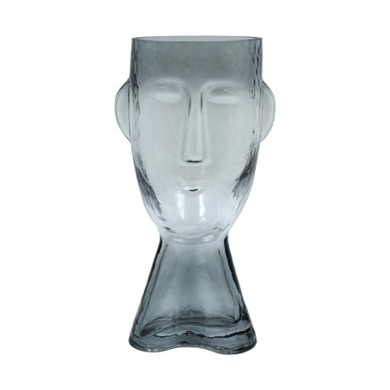 ΓΥΑΛΙΝΟ ΔΙΑΚΟΣΜΗΤΙΚΟ  FL1432 ΔΙΑΦΑΝΟ ΧΡΩΜΑ 16x14x32εκ