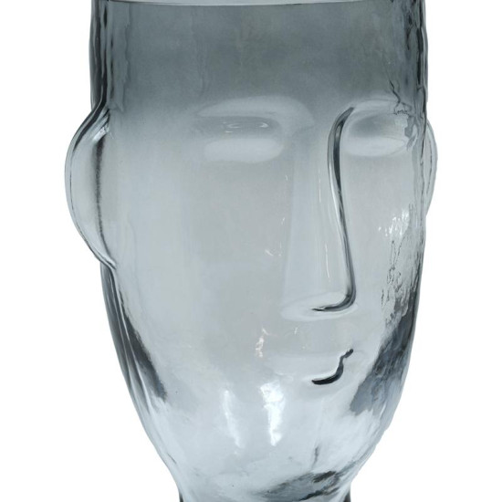 ΓΥΑΛΙΝΟ ΔΙΑΚΟΣΜΗΤΙΚΟ  FL1432 ΔΙΑΦΑΝΟ ΧΡΩΜΑ 16x14x32εκ