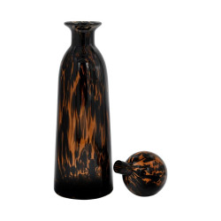 ΓΥΑΛΙΝΟ ΔΙΑΚΟΣΜΗΤΙΚΟ ΜΠΟΥΚΑΛΙ FL1343 AMBER ANIMAL PRINT 13x34εκ ΓΥΑΛΙΝΟ ΔΙΑΚΟΣΜΗΤΙΚΟ ΜΠΟΥΚΑΛΙ FL1343 AMBER ANIMAL PRINT 13x34εκ