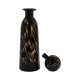 ΓΥΑΛΙΝΟ ΔΙΑΚΟΣΜΗΤΙΚΟ ΜΠΟΥΚΑΛΙ  FL1343 ΚΑΦΕ ANIMAL PRINT 13x34εκ