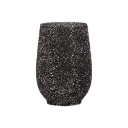 ΓΥΑΛΙΝΟ ΕΠΙΤΡΑΠΕΖΙΟ ΒΑΖΟ Mosaic ΓΚΡΙ ΧΡΩΜΑ 18x25εκ ΓΥΑΛΙΝΟ ΕΠΙΤΡΑΠΕΖΙΟ ΒΑΖΟ Mosaic ΓΚΡΙ ΧΡΩΜΑ 18x25εκ