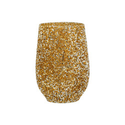 ΓΥΑΛΙΝΟ ΕΠΙΤΡΑΠΕΖΙΟ ΒΑΖΟ Mosaic ΧΡΥΣΟ ΧΡΩΜΑ 18x25εκ ΓΥΑΛΙΝΟ ΕΠΙΤΡΑΠΕΖΙΟ ΒΑΖΟ Mosaic ΧΡΥΣΟ ΧΡΩΜΑ 18x25εκ