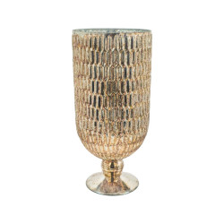 ΓΥΑΛΙΝΟ ΕΠΙΤΡΑΠΕΖΙΟ ΚΗΡΟΠΗΓΙΟ  FL114 COPPER ΧΡΩΜΑ 17x34εκ