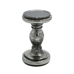 ΓΥΑΛΙΝΟ ΚΗΡΟΠΗΓΙΟ  FL16265 ΑΣΗΜΙ ΧΡΩΜΑ 10x20εκ