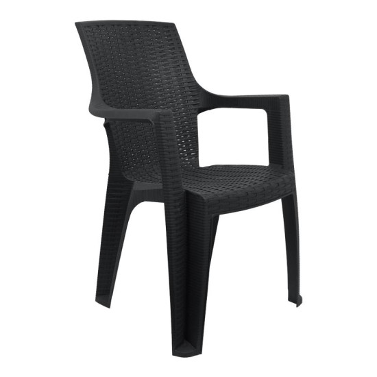 ΚΑΡΕΚΛΑ ΕΞΟΧΗΣ  Mega ΑΝΘΡΑΚΙ ΧΡΩΜΑ 58x58x90εκ