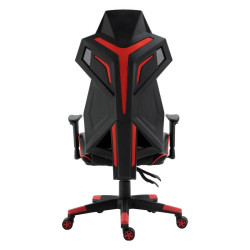 ΚΑΡΕΚΛΑ GAMING  D-01 ΤΕΧΝΟΔΕΡΜΑ ΜΑΥΡΗ-ΚΟΚΚΙΝΗ 53x47x127εκ ΚΑΡΕΚΛΑ GAMING  D-01 ΤΕΧΝΟΔΕΡΜΑ ΜΑΥΡΗ-ΚΟΚΚΙΝΗ 53x47x127εκ
