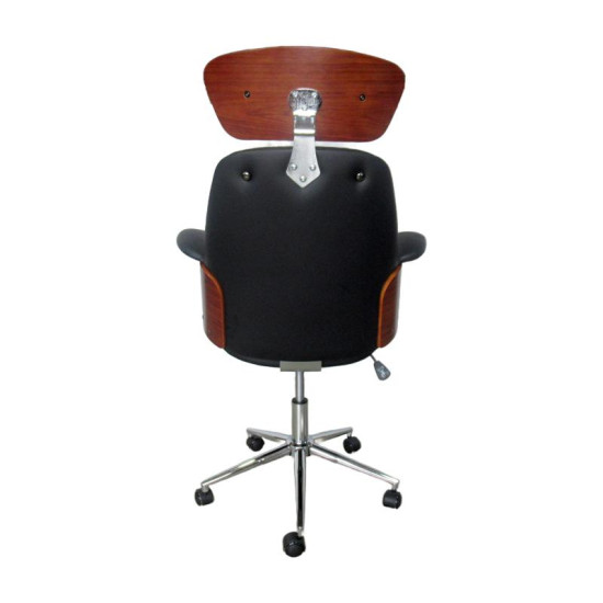 ΚΑΡΕΚΛΑ ΓΡΑΦΕΙΟΥ ΔΙΕΥΘΥΝΤΗ FL921 ΜΑΥΡΟ ΤΕΧΝΟΔΕΡΜΑ ΜΕ ΚΑΡΥΔΙ ΞΥΛΟ 68x68x125εκ ΚΑΡΕΚΛΑ ΓΡΑΦΕΙΟΥ ΔΙΕΥΘΥΝΤΗ FL921 ΜΑΥΡΟ ΤΕΧΝΟΔΕΡΜΑ ΜΕ ΚΑΡΥΔΙ ΞΥΛΟ 68x68x125εκ