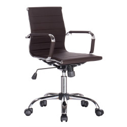 ΚΑΡΕΚΛΑ ΓΡΑΦΕΙΟΥ  7501-3 ΚΑΦΕ ΔΕΡΜΑΤΙΝΗ 54x57x97εκ ΚΑΡΕΚΛΑ ΓΡΑΦΕΙΟΥ  7501-3 ΚΑΦΕ ΔΕΡΜΑΤΙΝΗ 54x57x97εκ