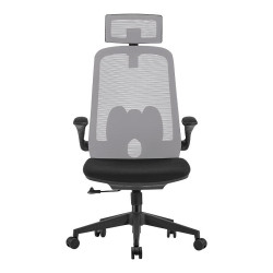 ΚΑΡΕΚΛΑ ΓΡΑΦΕΙΟΥ  FL286 ΓΚΡΙ ΠΛΑΤΗ-ΜΑΥΡΟ ΚΑΘΙΣΜΑ 62x63x123εκ ΚΑΡΕΚΛΑ ΓΡΑΦΕΙΟΥ  FL286 ΓΚΡΙ ΠΛΑΤΗ-ΜΑΥΡΟ ΚΑΘΙΣΜΑ 62x63x123εκ