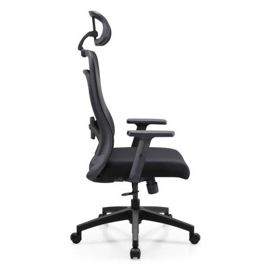 ΚΑΡΕΚΛΑ ΓΡΑΦΕΙΟΥ FL408 ΜΑΥΡΟ ΥΦΑΣΜΑ ΜΑΥΡΟ ΣΚΕΛΕΤΟ 64x64x120-130εκ ΚΑΡΕΚΛΑ ΓΡΑΦΕΙΟΥ FL408 ΜΑΥΡΟ ΥΦΑΣΜΑ ΜΑΥΡΟ ΣΚΕΛΕΤΟ 64x64x120-130εκ