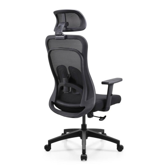 ΚΑΡΕΚΛΑ ΓΡΑΦΕΙΟΥ FL408 ΜΑΥΡΟ ΥΦΑΣΜΑ ΜΑΥΡΟ ΣΚΕΛΕΤΟ 64x64x120-130εκ ΚΑΡΕΚΛΑ ΓΡΑΦΕΙΟΥ FL408 ΜΑΥΡΟ ΥΦΑΣΜΑ ΜΑΥΡΟ ΣΚΕΛΕΤΟ 64x64x120-130εκ