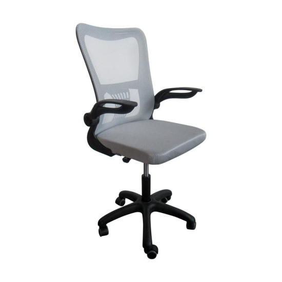 ΚΑΡΕΚΛΑ ΓΡΑΦΕΙΟΥ FL611 ΓΚΡΙ ΧΡΩΜΑ 57x54x106εκ ΚΑΡΕΚΛΑ ΓΡΑΦΕΙΟΥ FL611 ΓΚΡΙ ΧΡΩΜΑ 57x54x106εκ