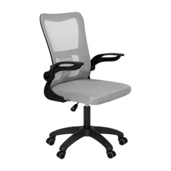 ΚΑΡΕΚΛΑ ΓΡΑΦΕΙΟΥ  FL611 ΓΚΡΙ ΧΡΩΜΑ 57x54x106εκ