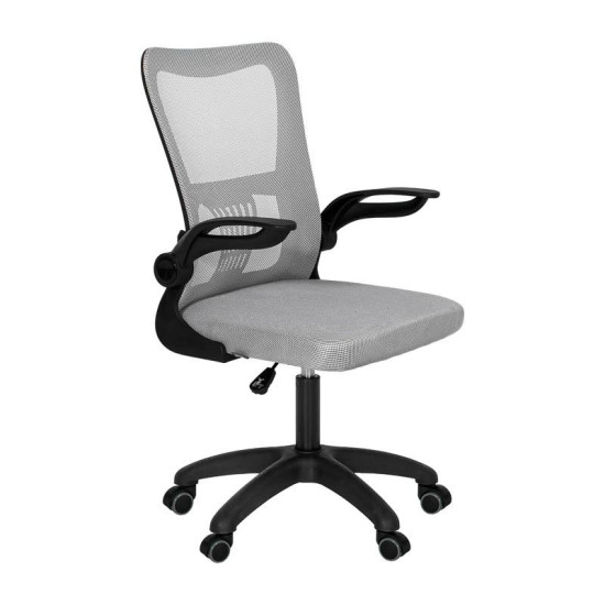 ΚΑΡΕΚΛΑ ΓΡΑΦΕΙΟΥ  FL611 ΓΚΡΙ ΧΡΩΜΑ 57x54x106εκ