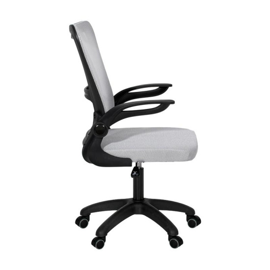 ΚΑΡΕΚΛΑ ΓΡΑΦΕΙΟΥ  FL611 ΓΚΡΙ ΧΡΩΜΑ 57x54x106εκ