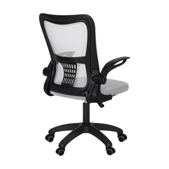 ΚΑΡΕΚΛΑ ΓΡΑΦΕΙΟΥ  FL611 ΓΚΡΙ ΧΡΩΜΑ 57x54x106εκ