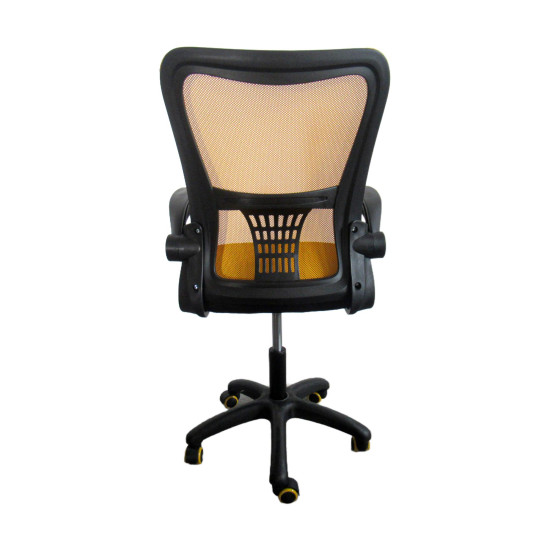 ΚΑΡΕΚΛΑ ΓΡΑΦΕΙΟΥ FL611 ΚΙΤΡΙΝΟ-ΜΑΥΡΟ ΧΡΩΜΑ 57x54x106εκ ΚΑΡΕΚΛΑ ΓΡΑΦΕΙΟΥ FL611 ΚΙΤΡΙΝΟ-ΜΑΥΡΟ ΧΡΩΜΑ 57x54x106εκ