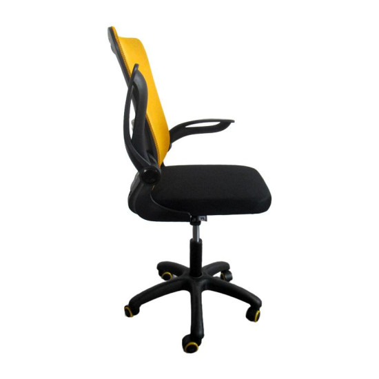 ΚΑΡΕΚΛΑ ΓΡΑΦΕΙΟΥ FL611 ΚΙΤΡΙΝΟ-ΜΑΥΡΟ ΧΡΩΜΑ 57x54x106εκ ΚΑΡΕΚΛΑ ΓΡΑΦΕΙΟΥ FL611 ΚΙΤΡΙΝΟ-ΜΑΥΡΟ ΧΡΩΜΑ 57x54x106εκ