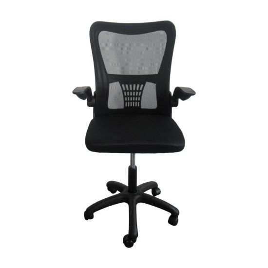 ΚΑΡΕΚΛΑ ΓΡΑΦΕΙΟΥ FL611 ΜΑΥΡΟ ΧΡΩΜΑ 57x54x106εκ ΚΑΡΕΚΛΑ ΓΡΑΦΕΙΟΥ FL611 ΜΑΥΡΟ ΧΡΩΜΑ 57x54x106εκ