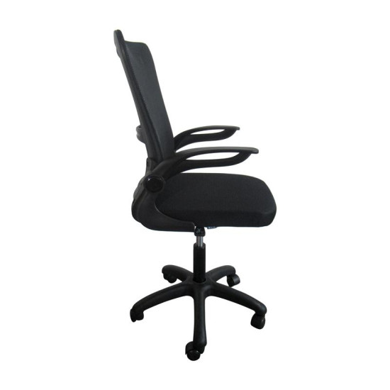 ΚΑΡΕΚΛΑ ΓΡΑΦΕΙΟΥ FL611 ΜΑΥΡΟ ΧΡΩΜΑ 57x54x106εκ ΚΑΡΕΚΛΑ ΓΡΑΦΕΙΟΥ FL611 ΜΑΥΡΟ ΧΡΩΜΑ 57x54x106εκ