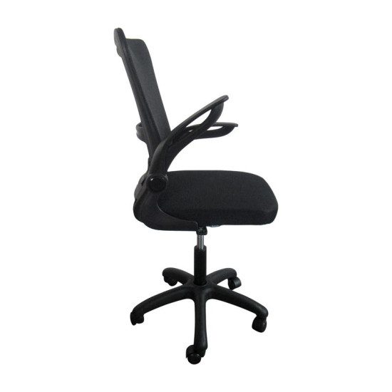 ΚΑΡΕΚΛΑ ΓΡΑΦΕΙΟΥ FL611 ΜΑΥΡΟ ΧΡΩΜΑ 57x54x106εκ ΚΑΡΕΚΛΑ ΓΡΑΦΕΙΟΥ FL611 ΜΑΥΡΟ ΧΡΩΜΑ 57x54x106εκ