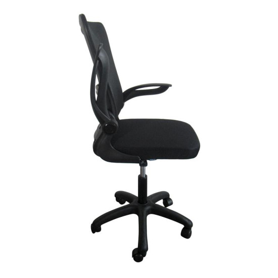 ΚΑΡΕΚΛΑ ΓΡΑΦΕΙΟΥ FL611 ΜΑΥΡΟ ΧΡΩΜΑ 57x54x106εκ ΚΑΡΕΚΛΑ ΓΡΑΦΕΙΟΥ FL611 ΜΑΥΡΟ ΧΡΩΜΑ 57x54x106εκ