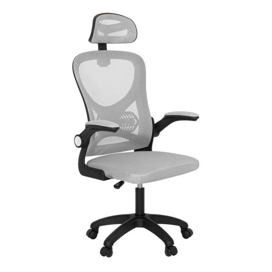 ΚΑΡΕΚΛΑ ΓΡΑΦΕΙΟΥ  FL850 ΓΚΡΙ ΧΡΩΜΑ 63x55x101εκ