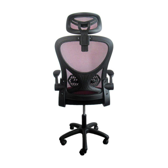 ΚΑΡΕΚΛΑ ΓΡΑΦΕΙΟΥ FL850 ΚΟΚΚΙΝΟ-ΜΑΥΡΟ ΧΡΩΜΑ 63x55x101εκ ΚΑΡΕΚΛΑ ΓΡΑΦΕΙΟΥ FL850 ΚΟΚΚΙΝΟ-ΜΑΥΡΟ ΧΡΩΜΑ 63x55x101εκ