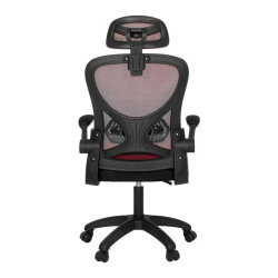 ΚΑΡΕΚΛΑ ΓΡΑΦΕΙΟΥ  FL850 ΚΟΚΚΙΝΟ-ΜΑΥΡΟ ΧΡΩΜΑ 63x55x101εκ