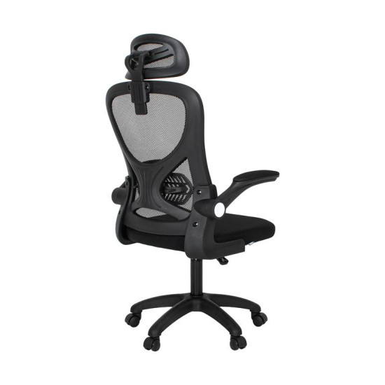 ΚΑΡΕΚΛΑ ΓΡΑΦΕΙΟΥ  FL850 ΜΑΥΡΟ ΧΡΩΜΑ 63x55x101εκ